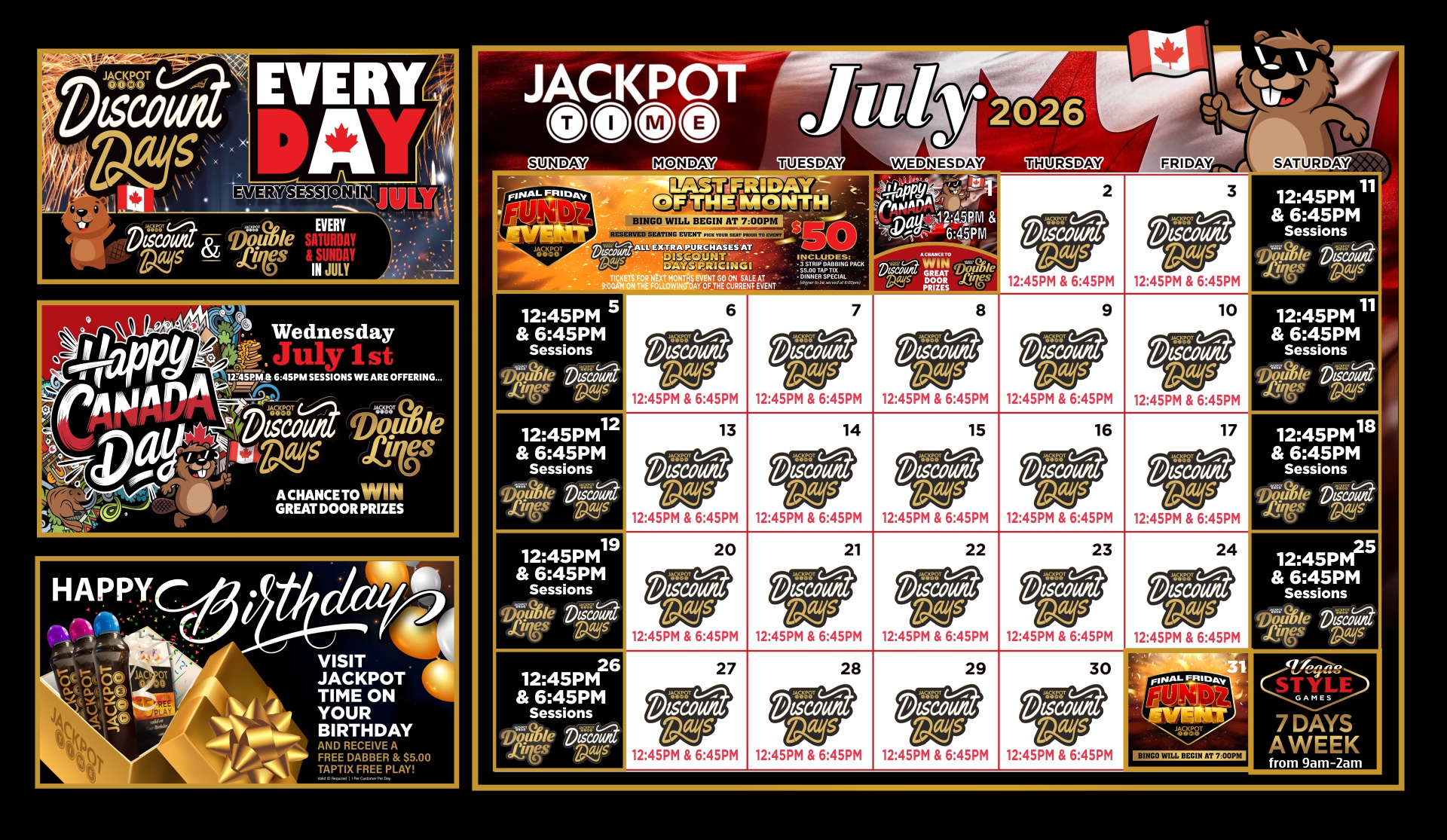July Calendar