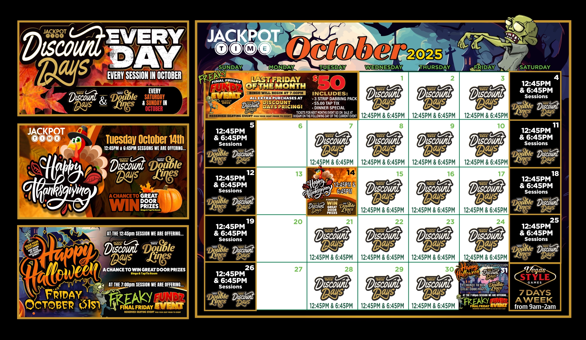 October Calendar